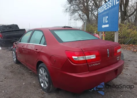 2007 Lincoln Mkz z USA, uszkodzony, nr VIN 3LNHM28T67R649356